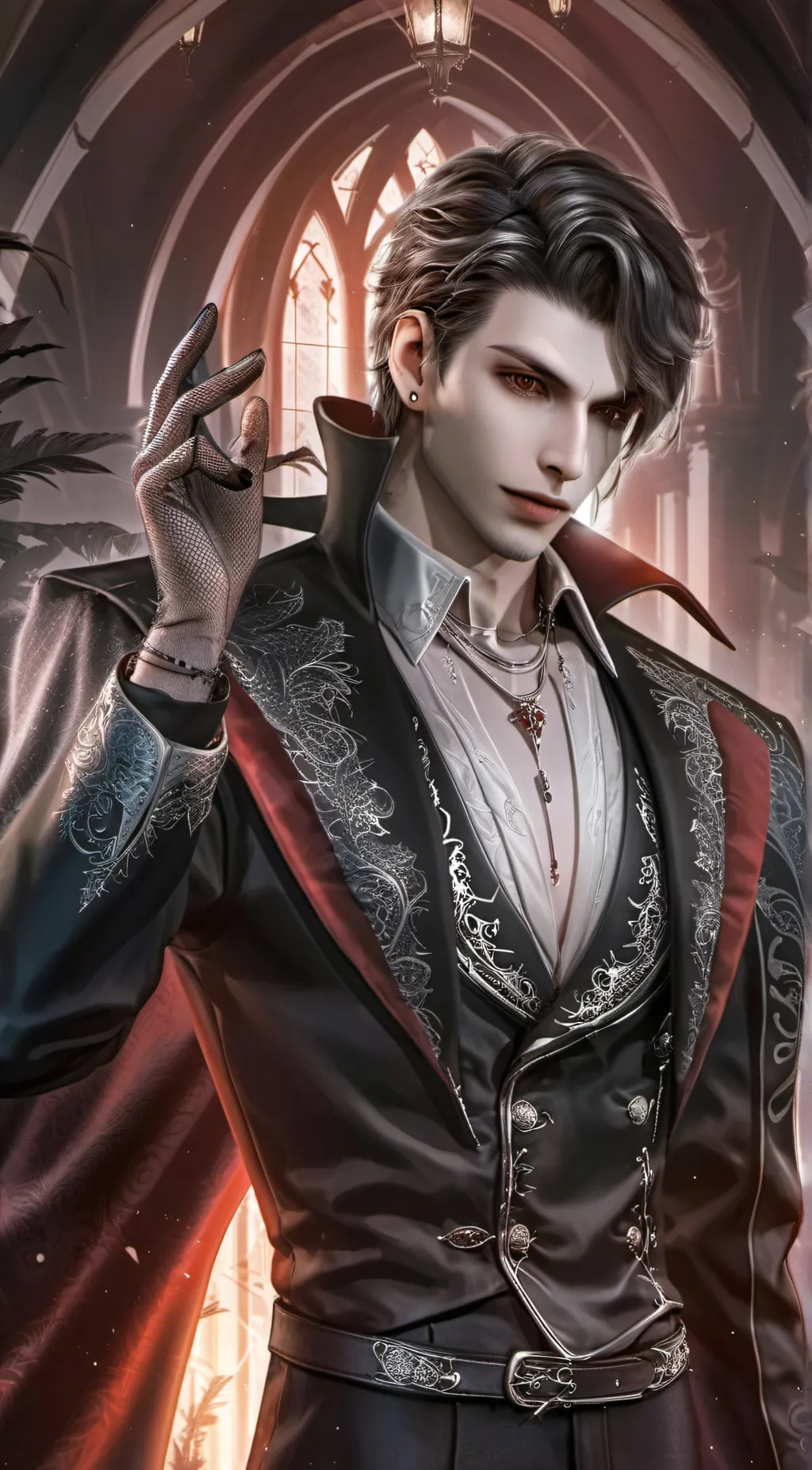 ai character: Vince  background