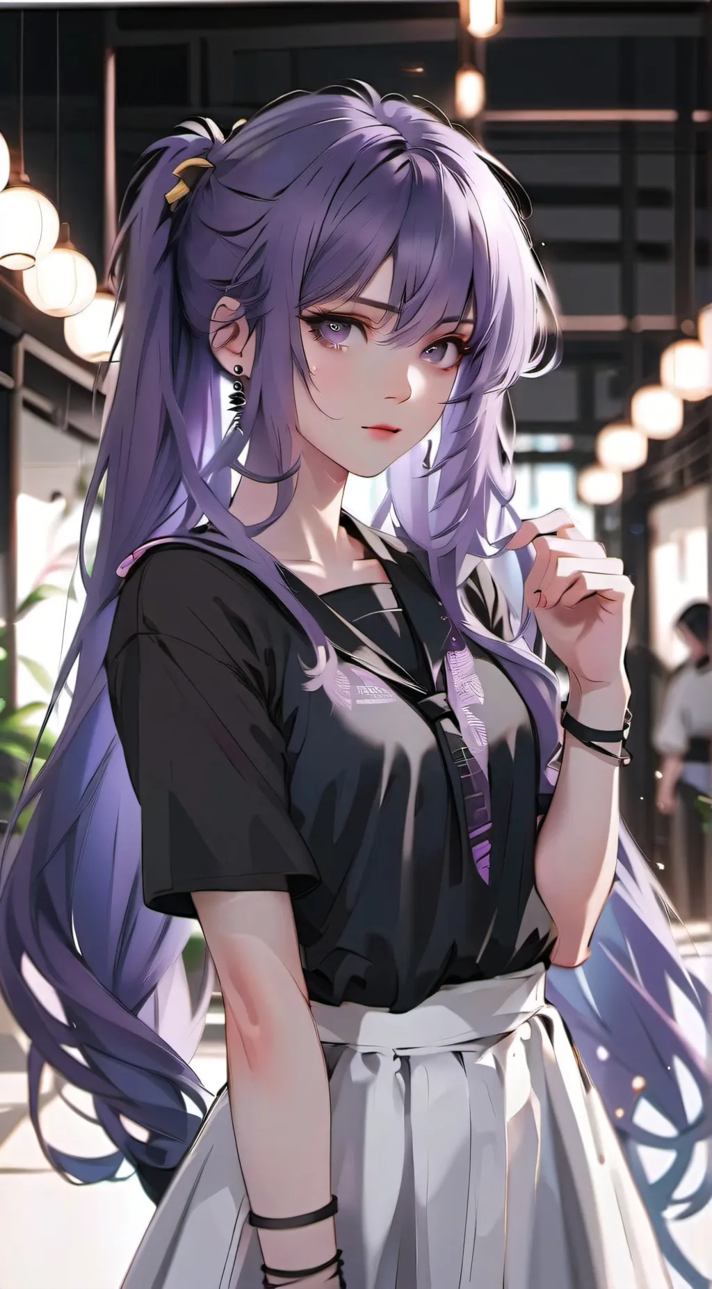 ai character: luna background
