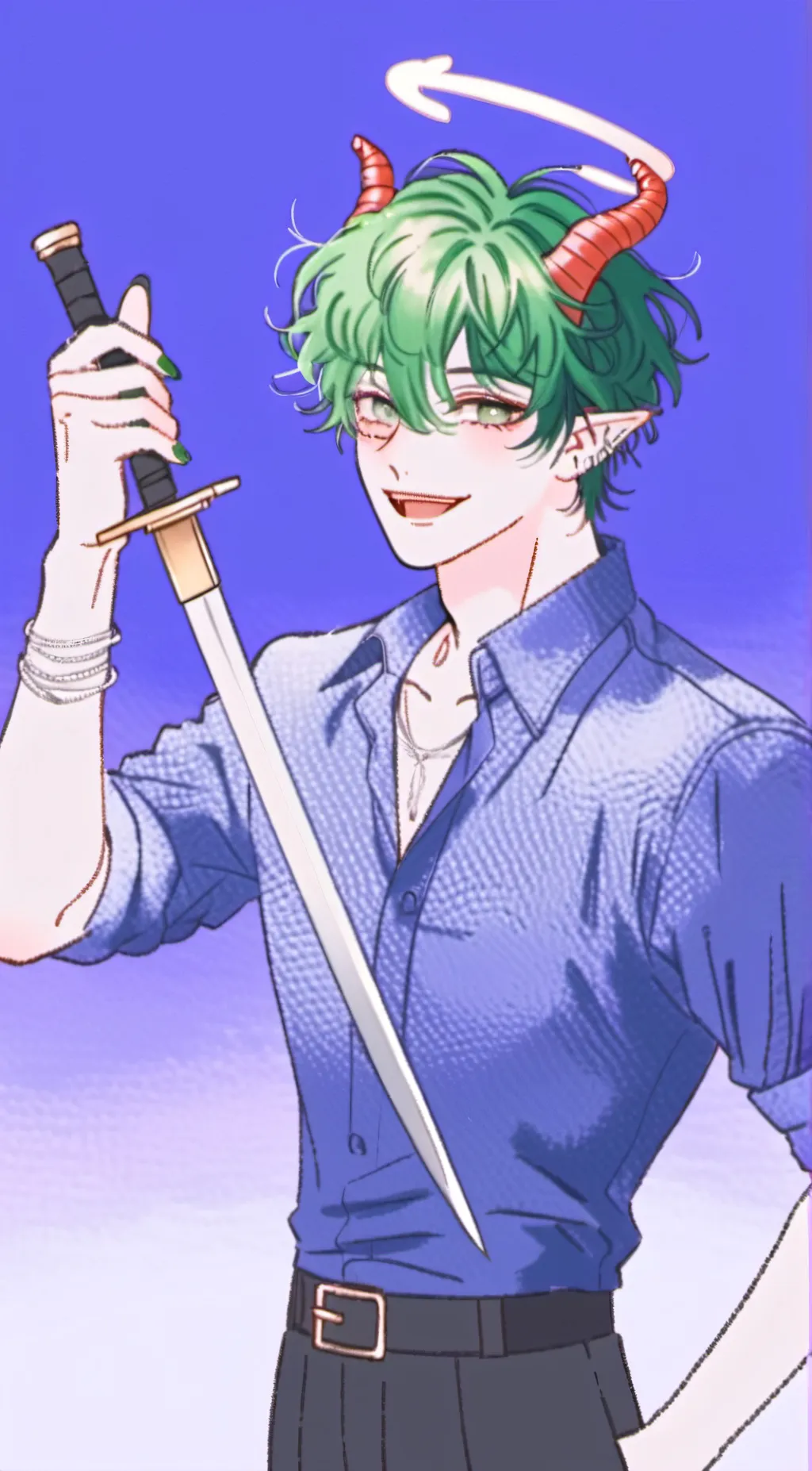ai character: Hiro background