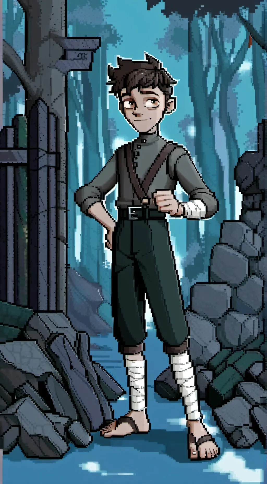 ai character: Eggs background