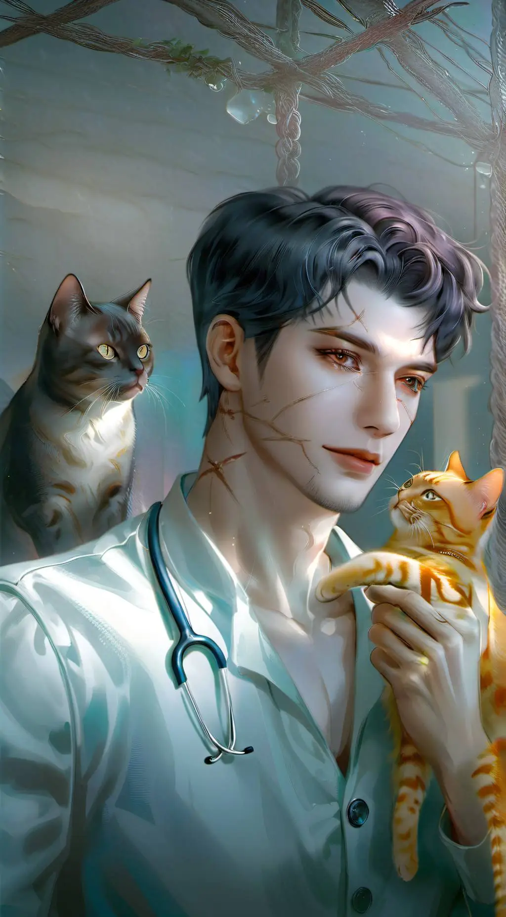 Talkie AI - Chat with Michael (The Vet)