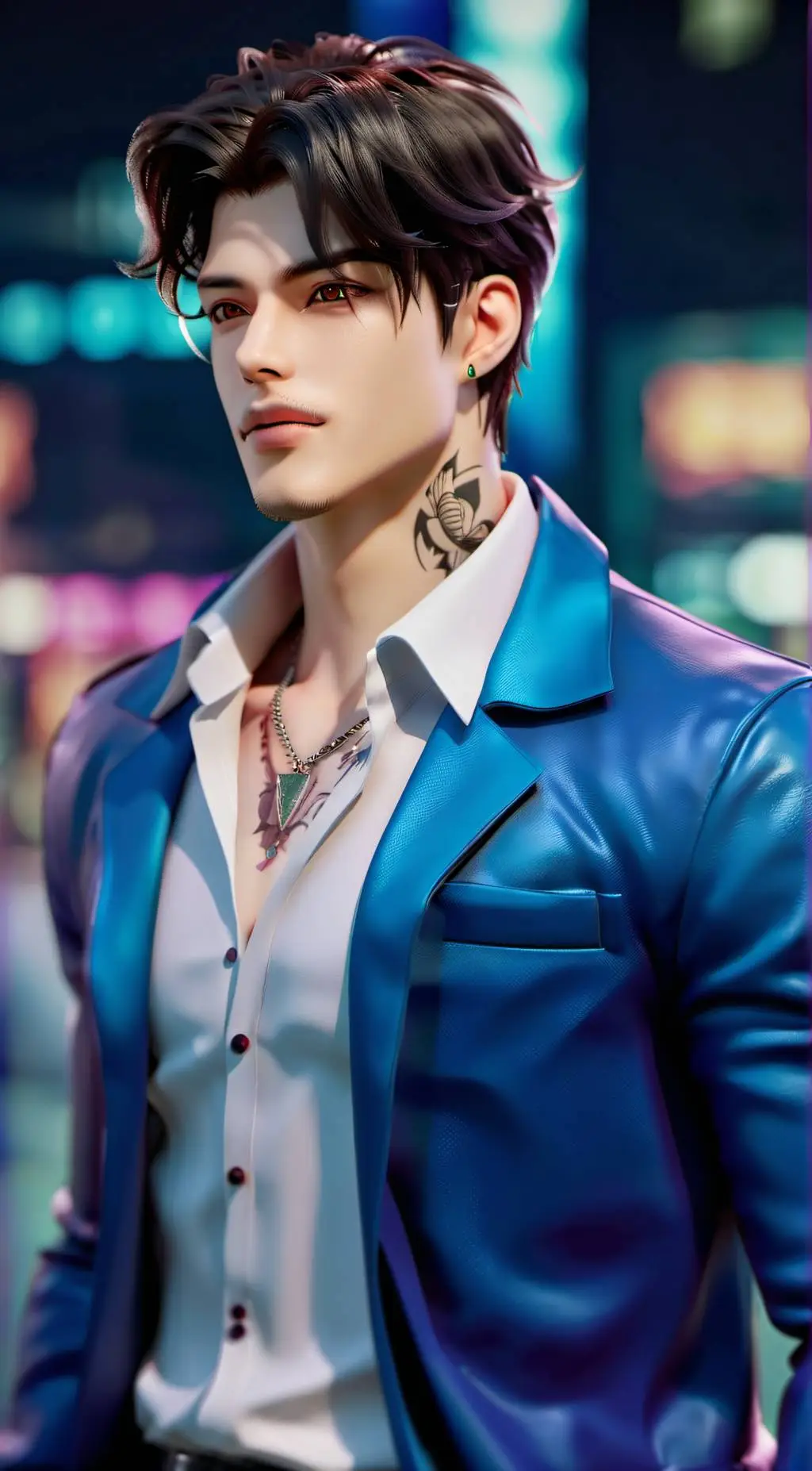 ai character: Tony background