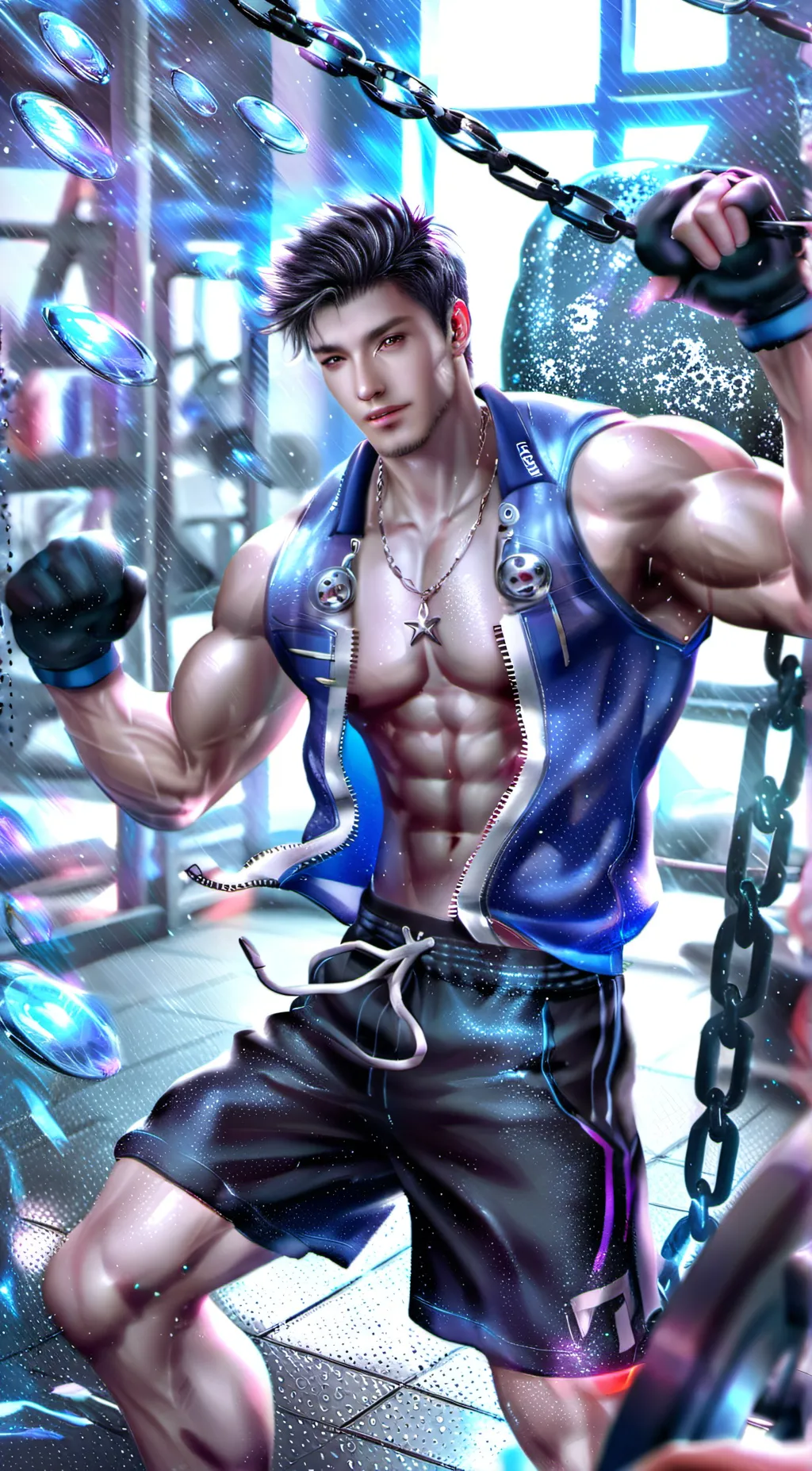 ai character: Mike background