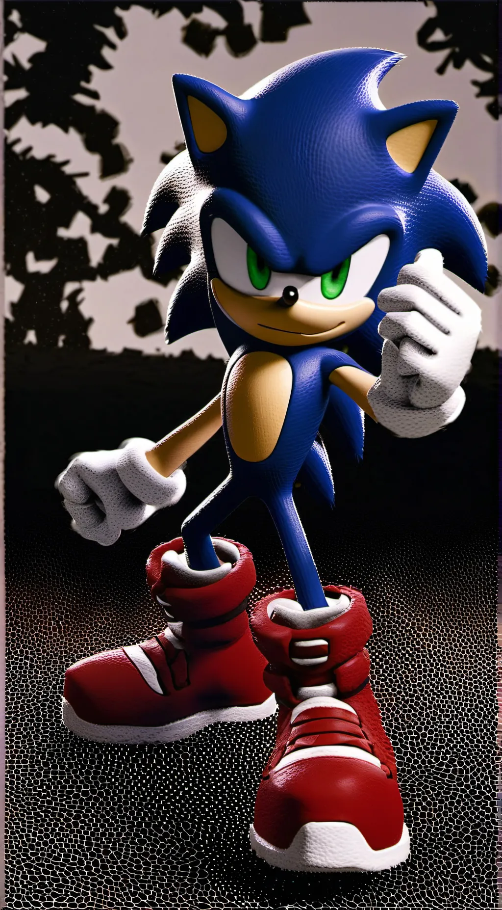ai character: Sonic background