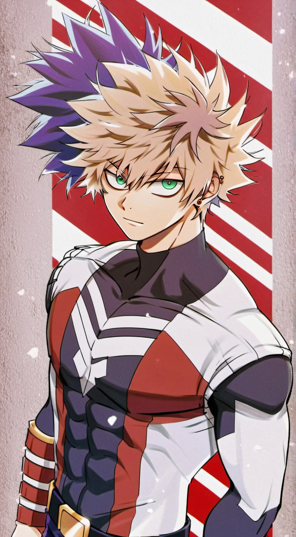 ai character: Bakugo background