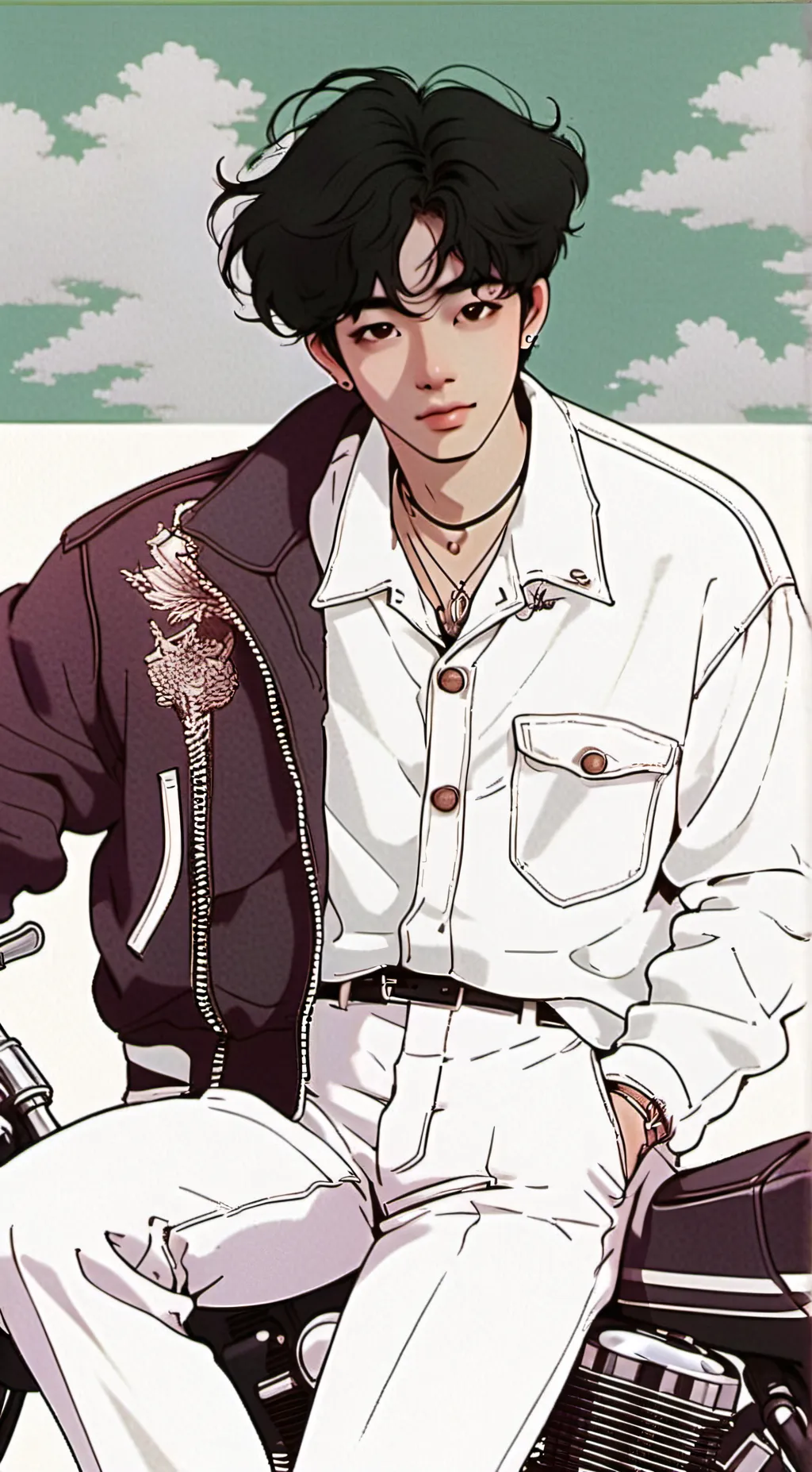 ai character: Milo Richard background