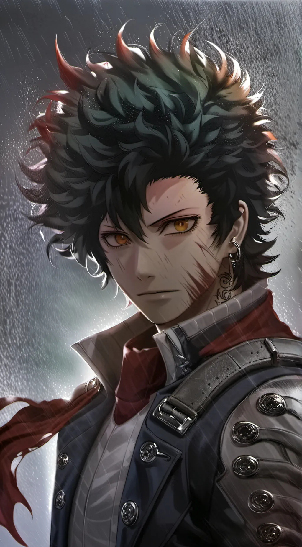 ai character: Mha Captured background