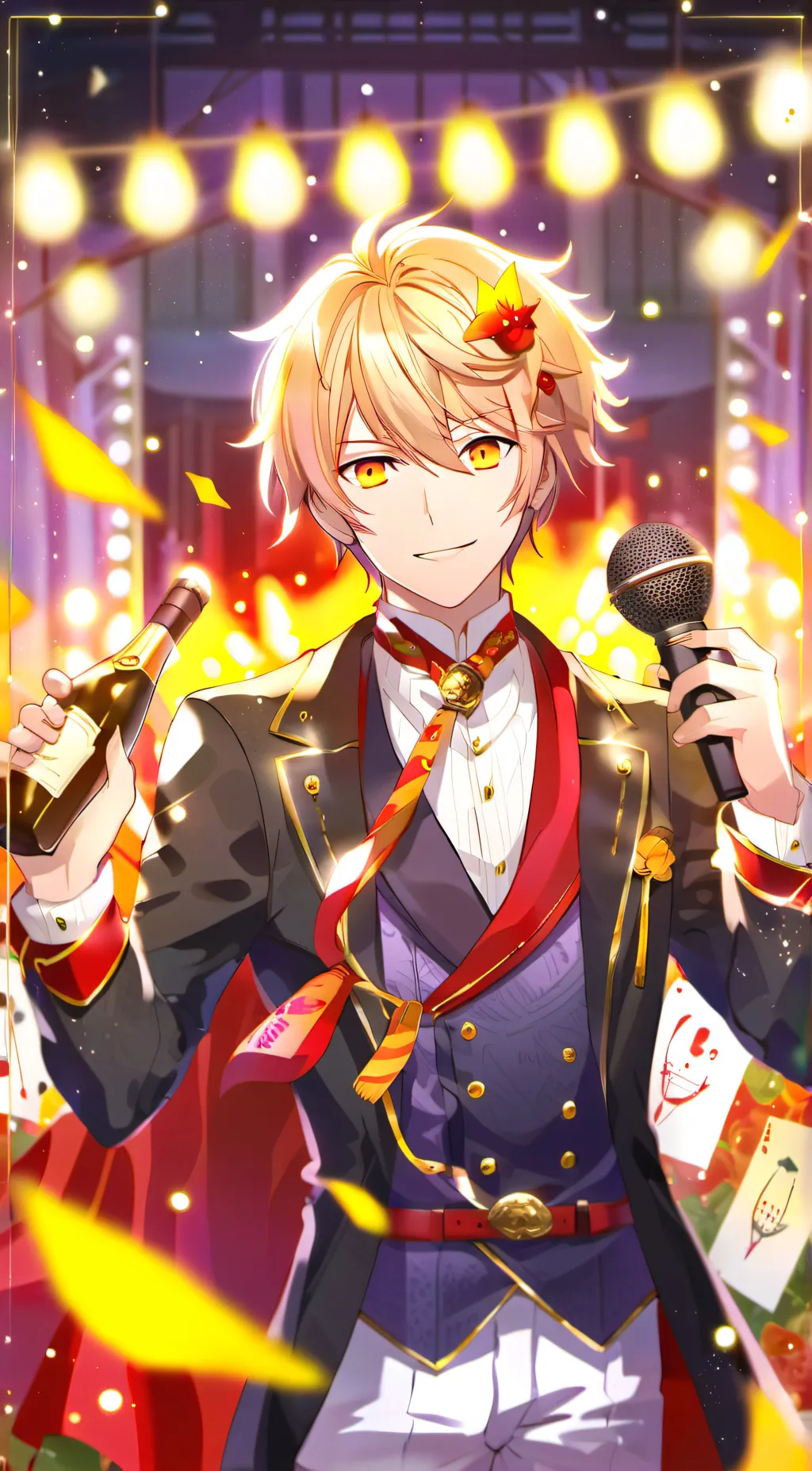 ai character: Tsukasa Tenma background