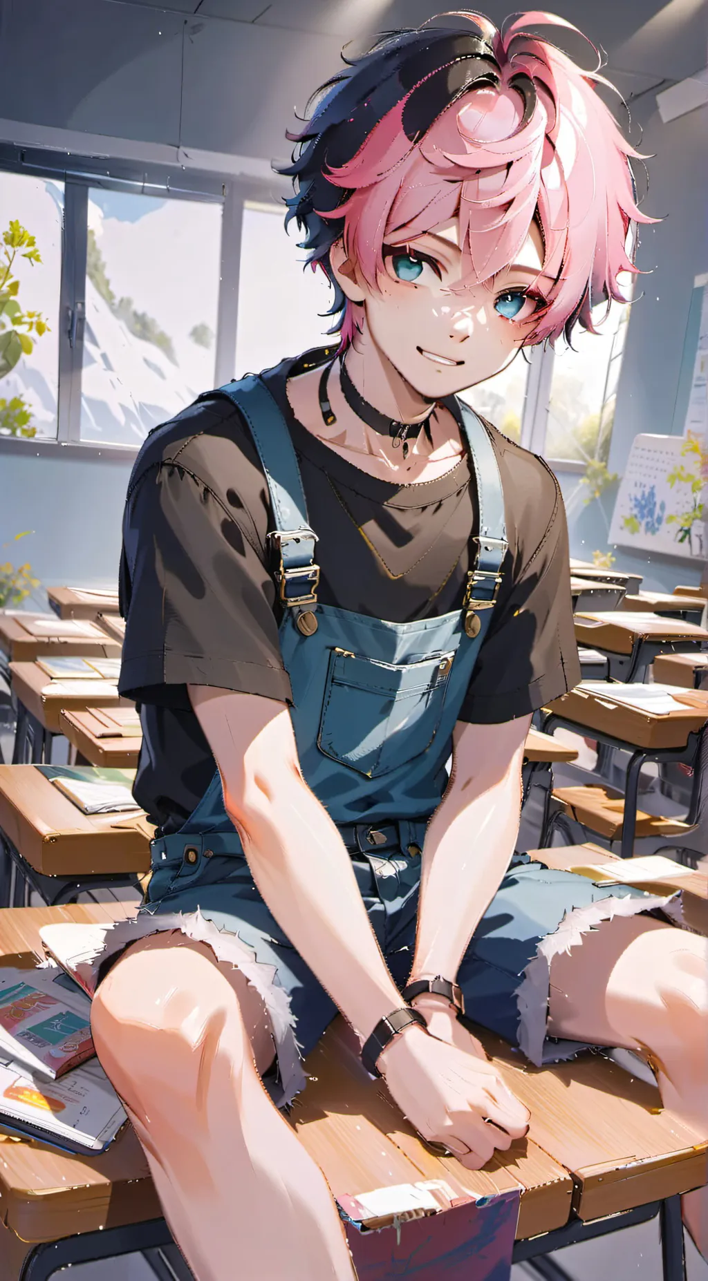 ai character: Riley🌸 background