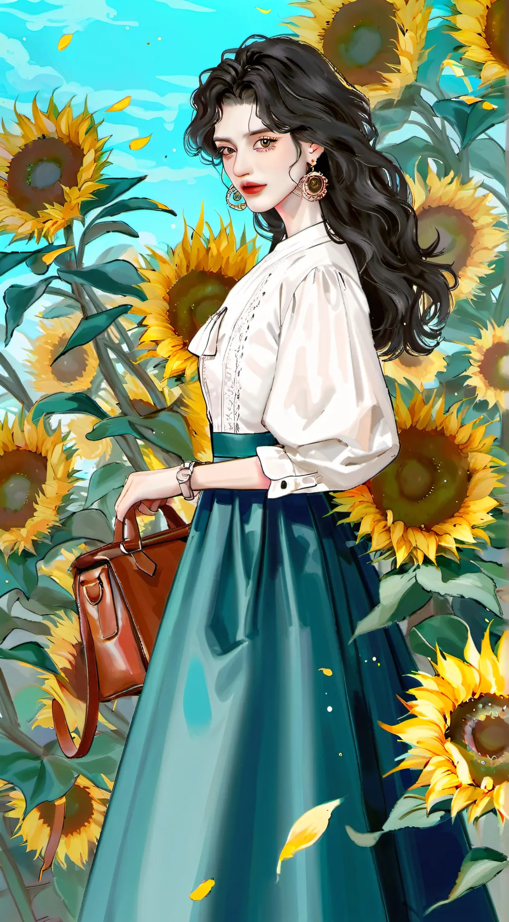 ai character: a_yeon background