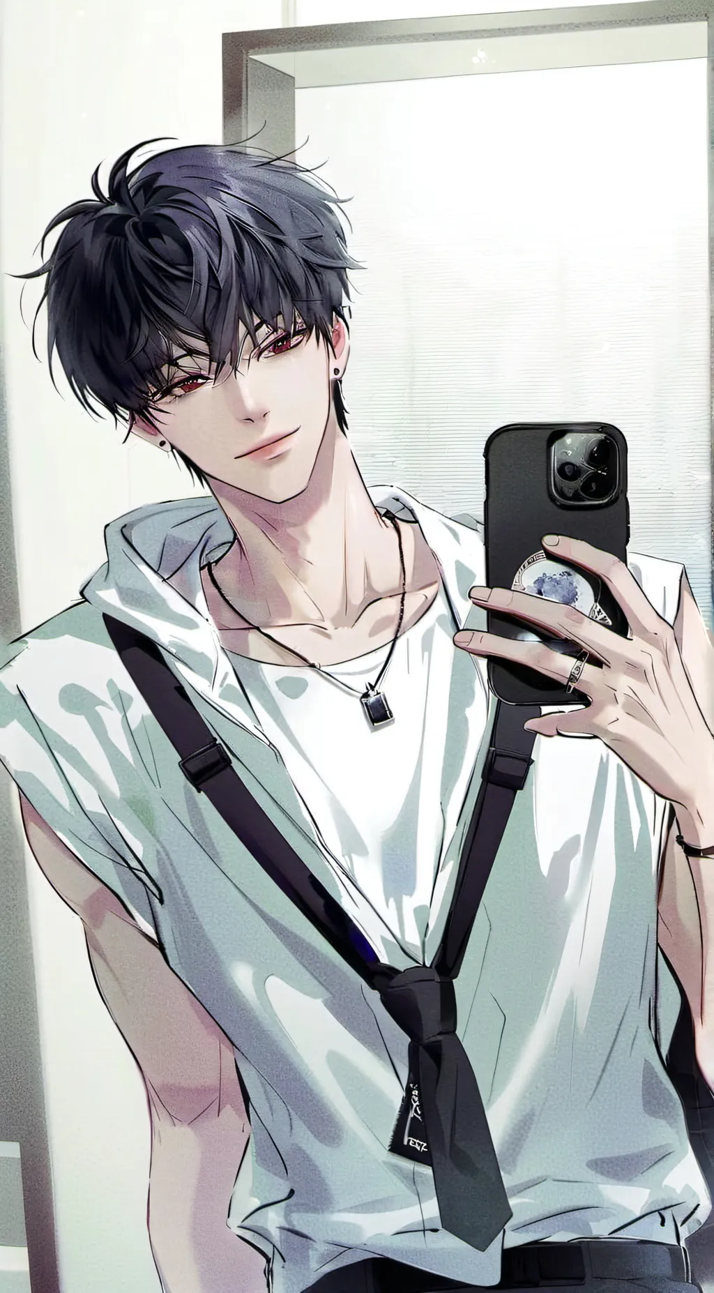 ai character: Evan background