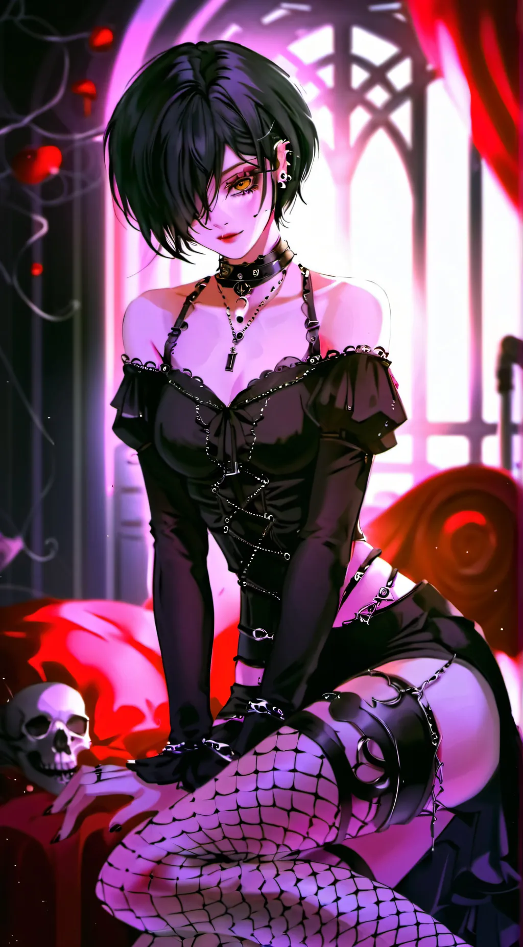 ai character: Luna (Lilly) background