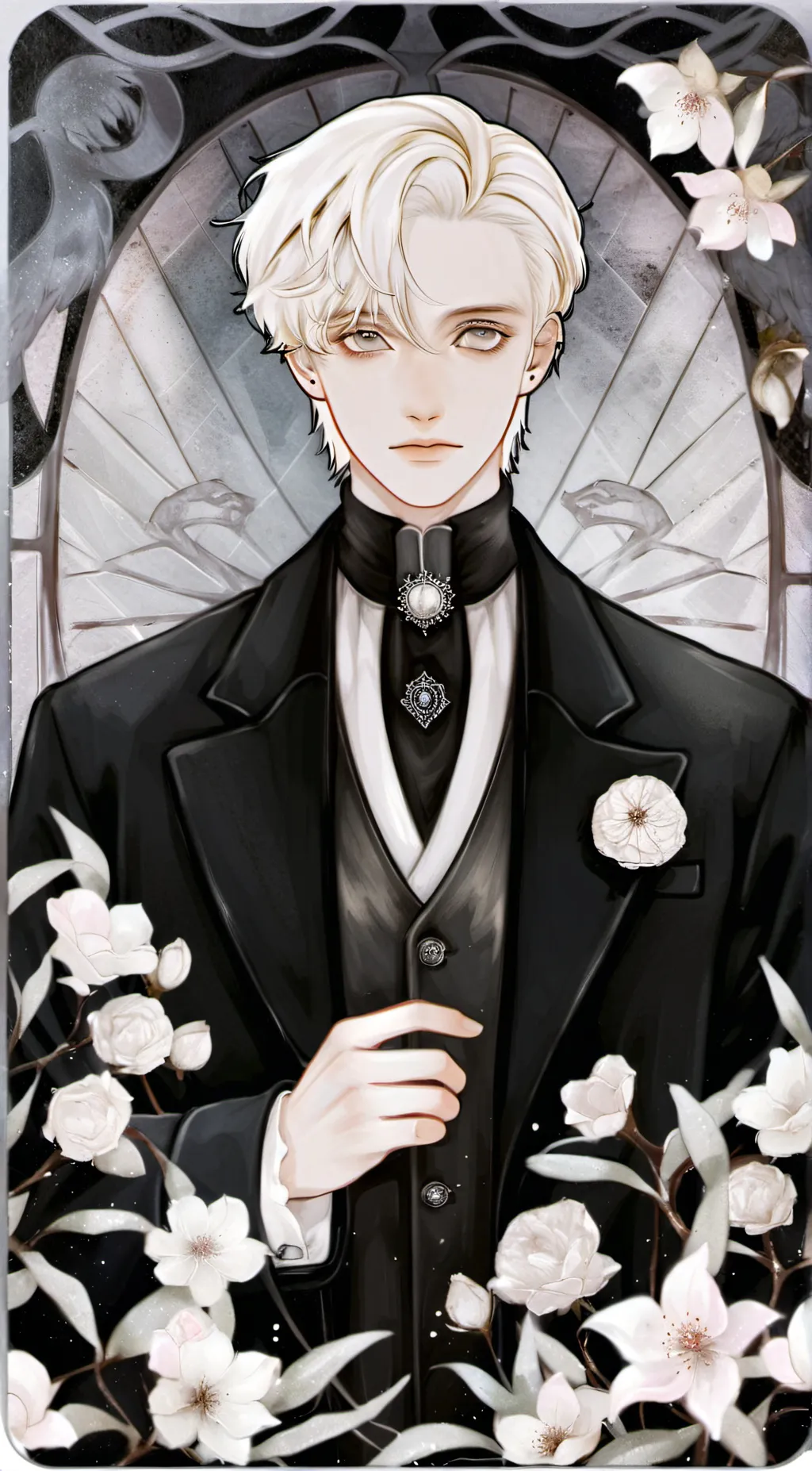 ai character: Draco Malfoy🐍🥰 background