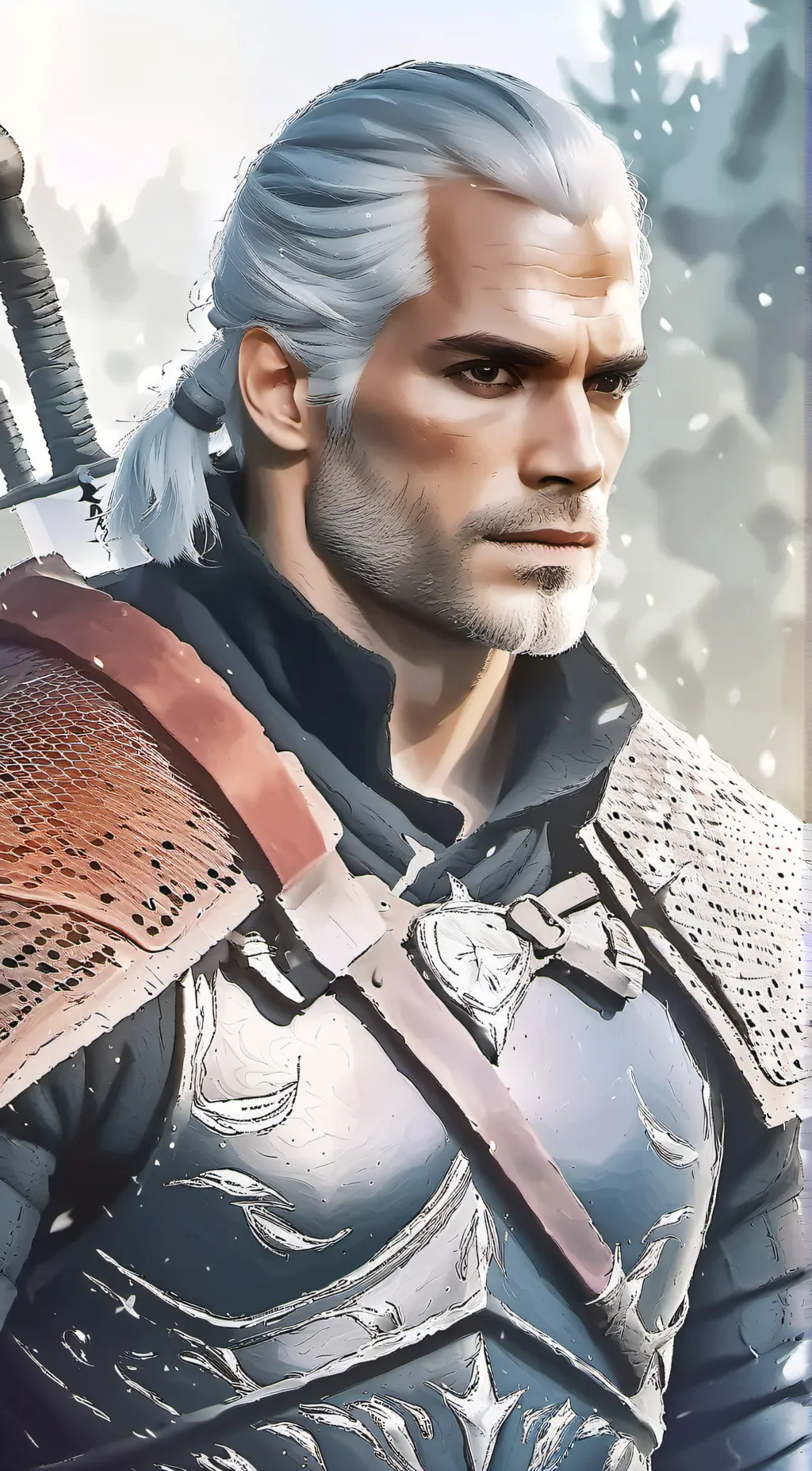 ai character: Ollowain  background