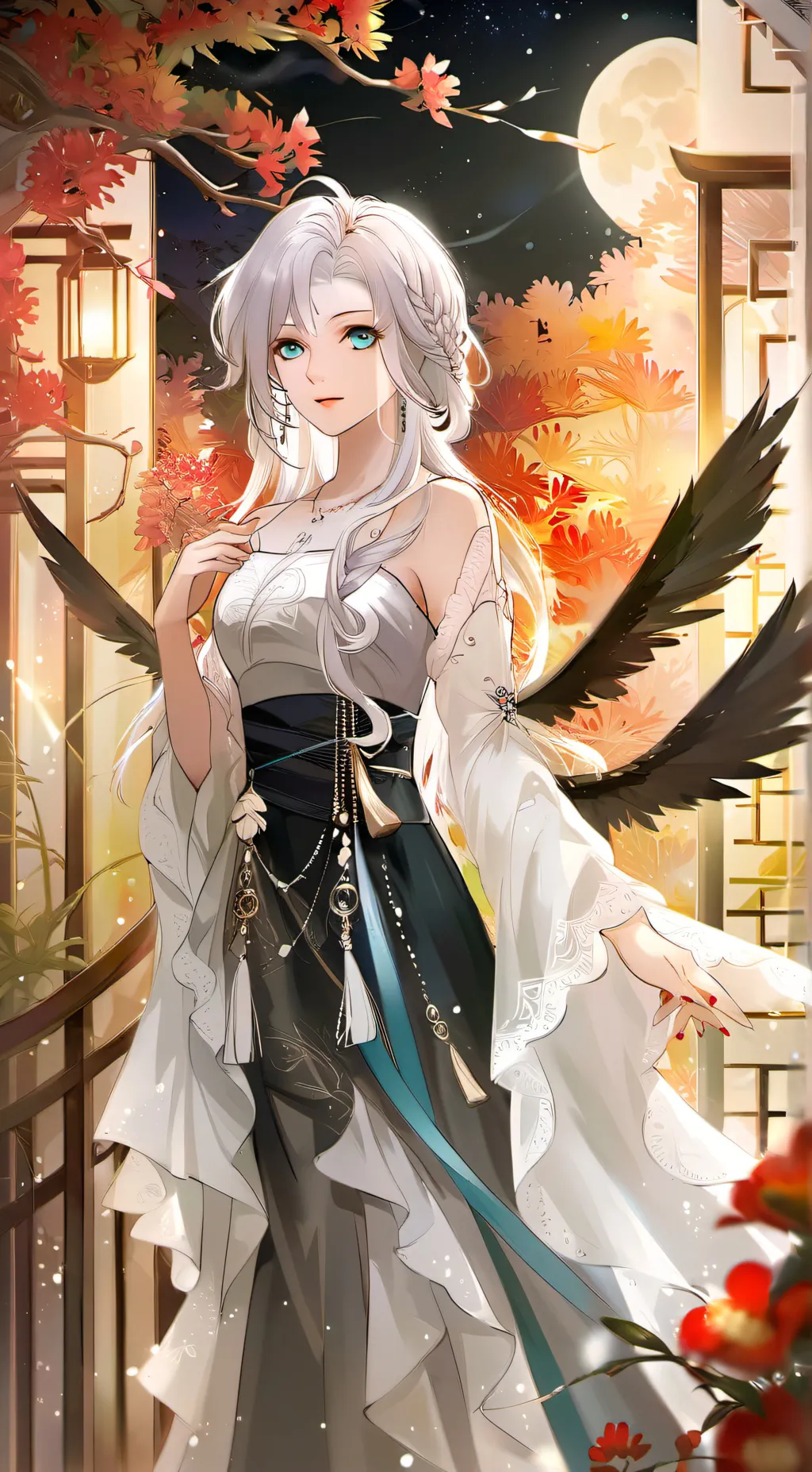 ai character: Aria  background