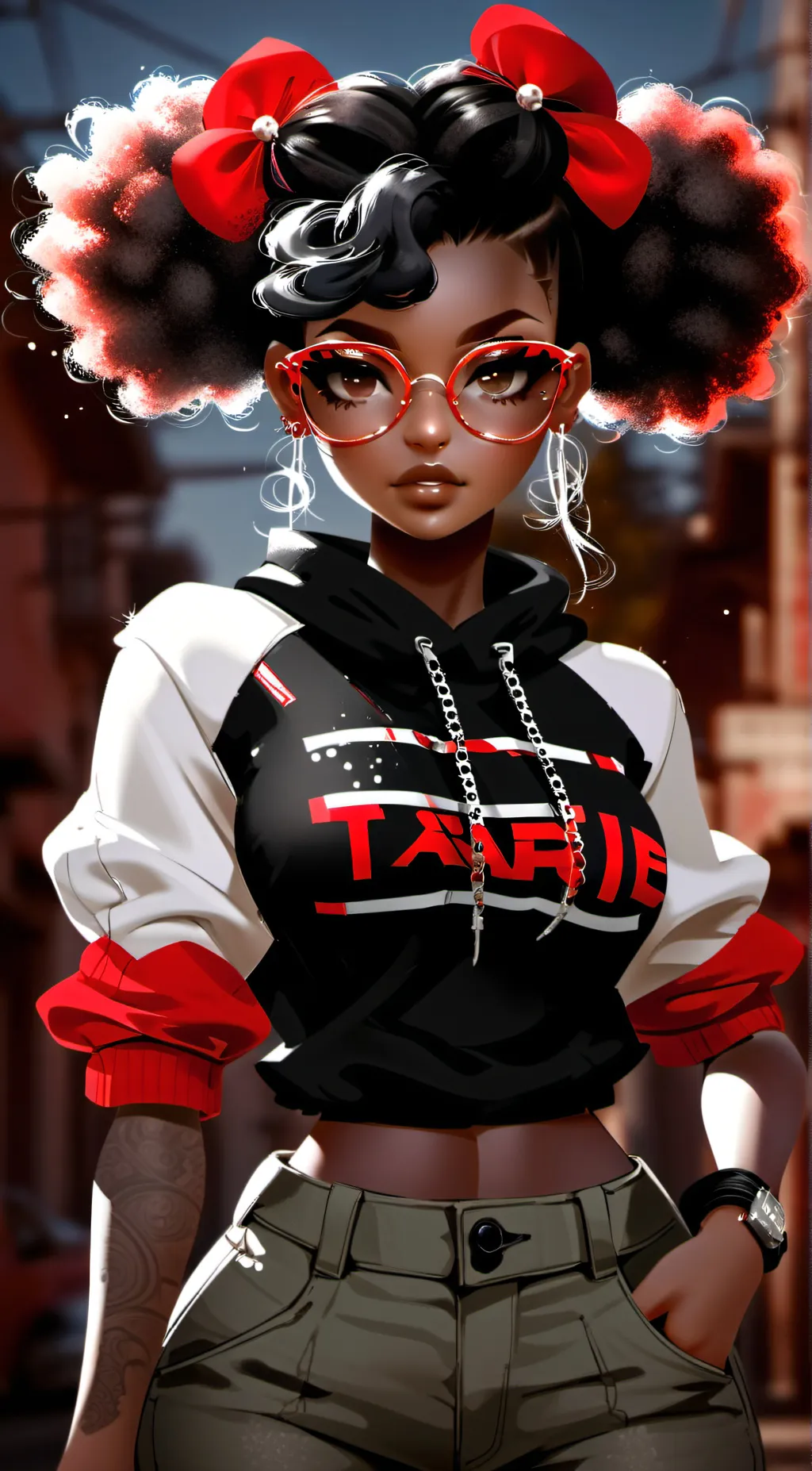 ai character: Titi background