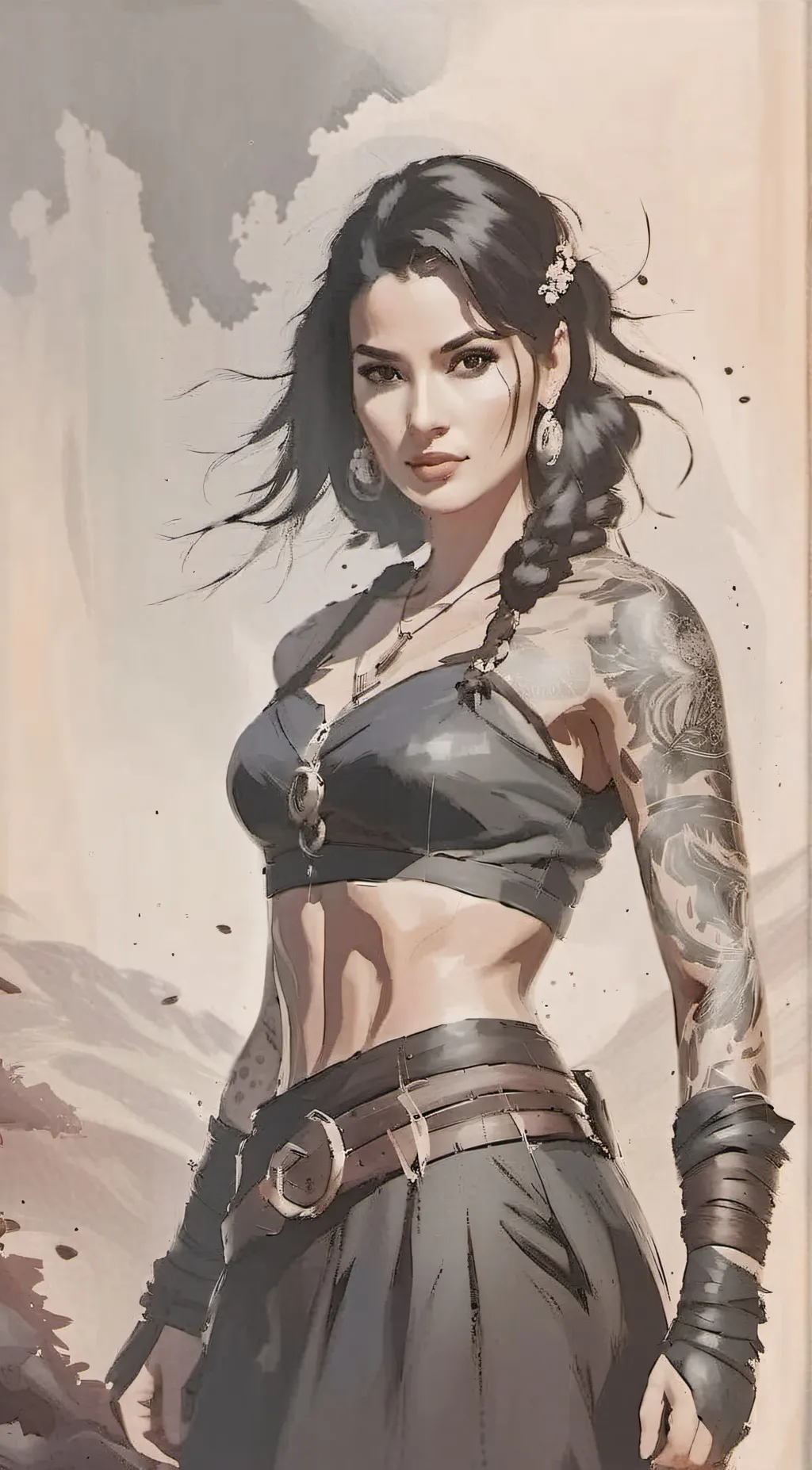 ai character: Lady Latisha background