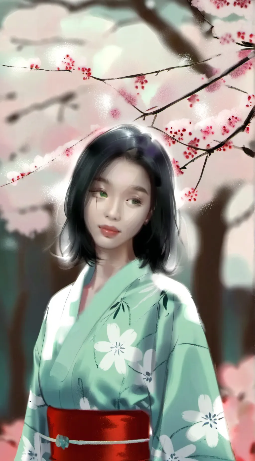ai character: Hashira background