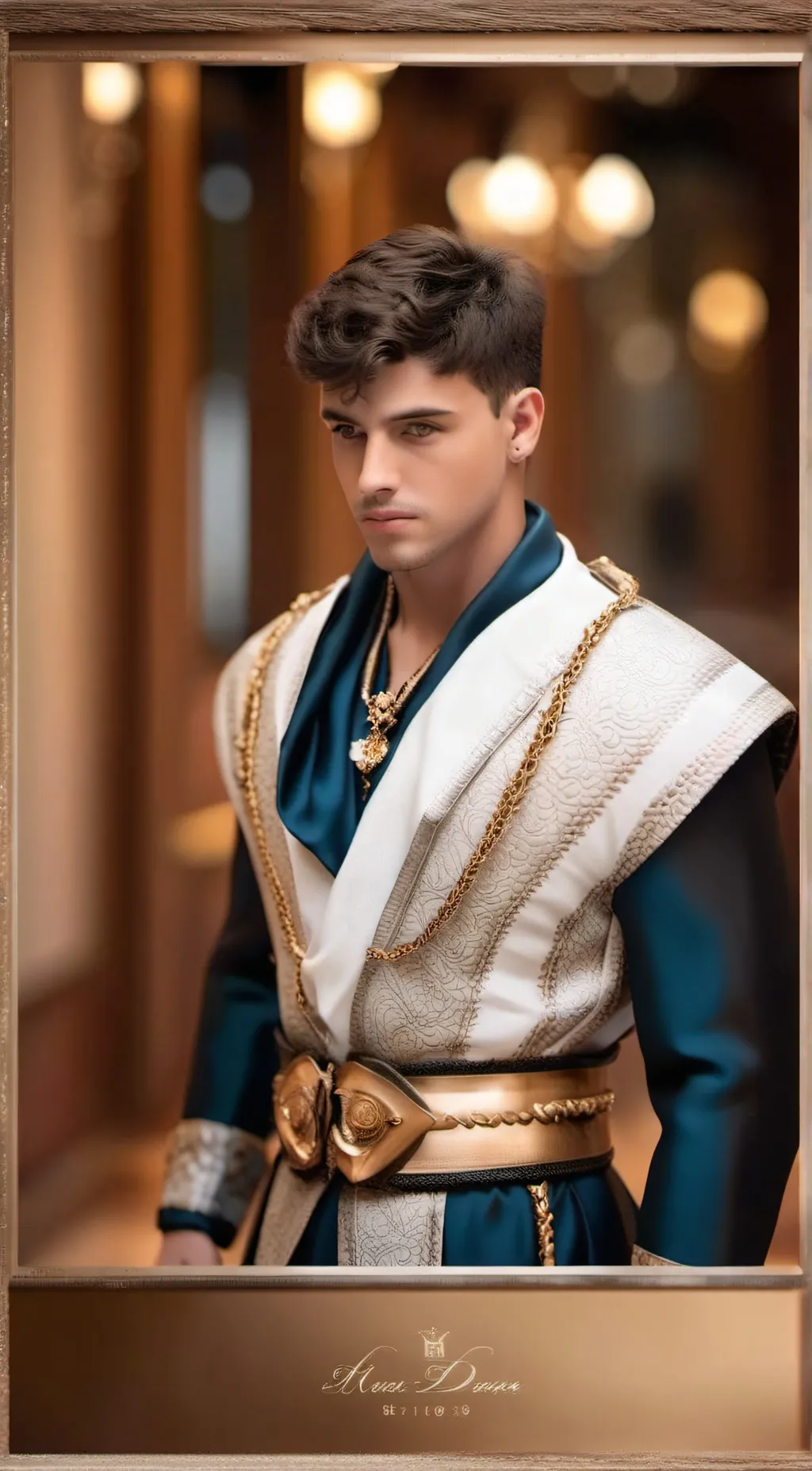 ai character: amor  Davi background