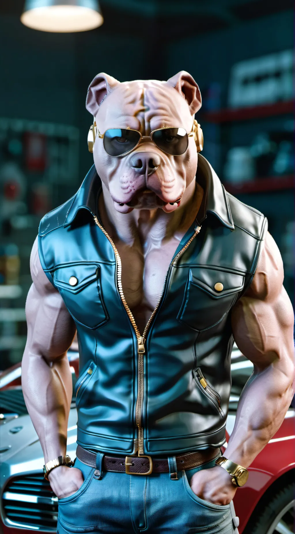 ai character: Graham background