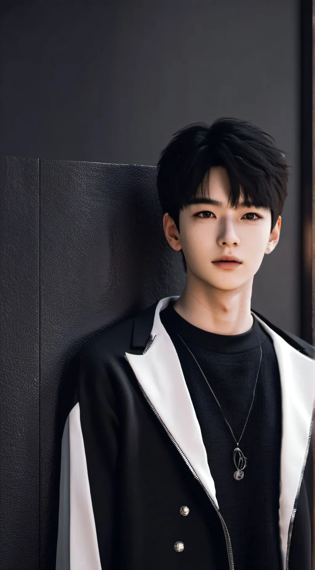 ai character: DANIEL🖤 background