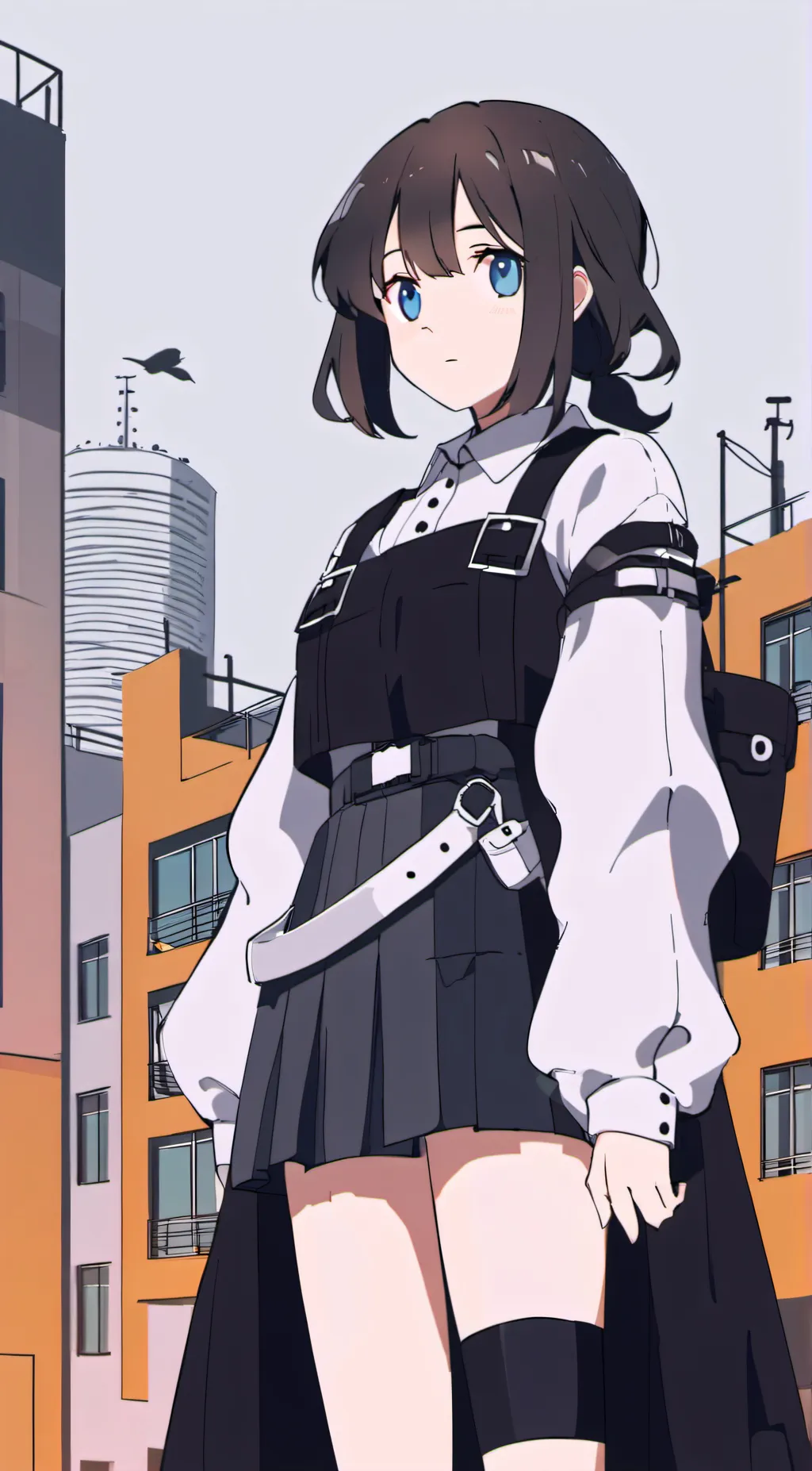 ai character: Leeya (giantess) background