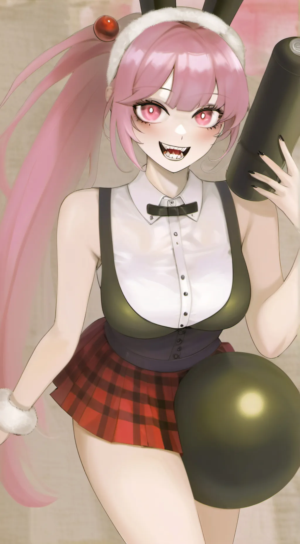 ai character: Mha in ur room background