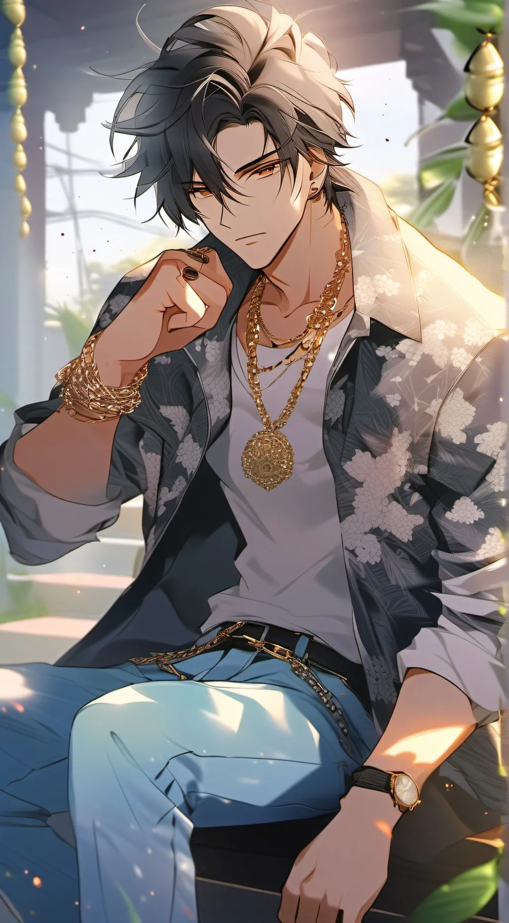 ai character: Evan background