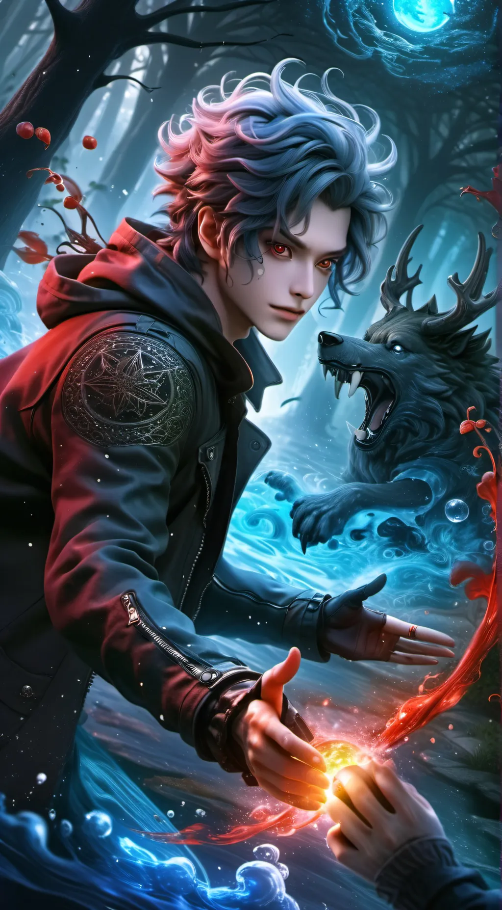 ai character: Immortal hades background