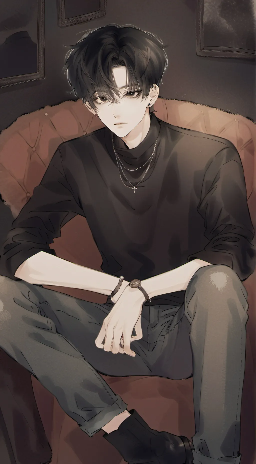 ai character: Max background
