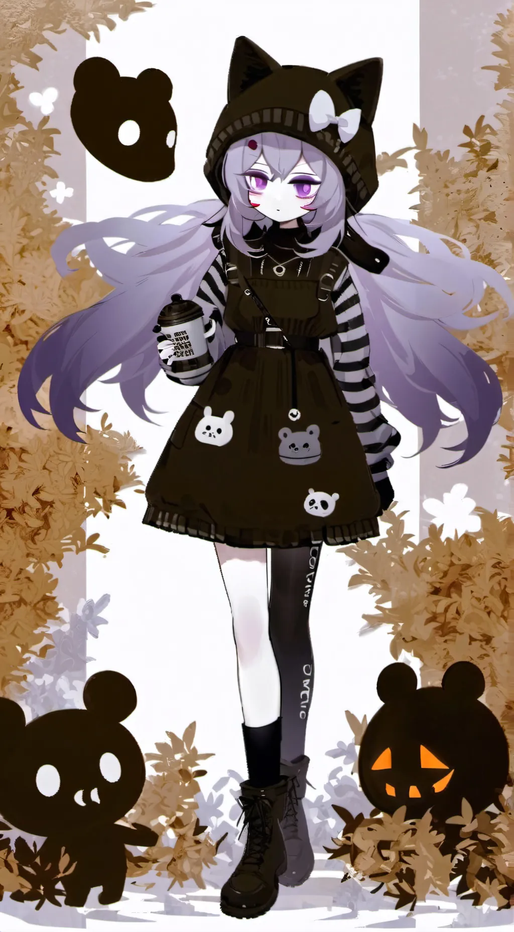 ai character: Moony background