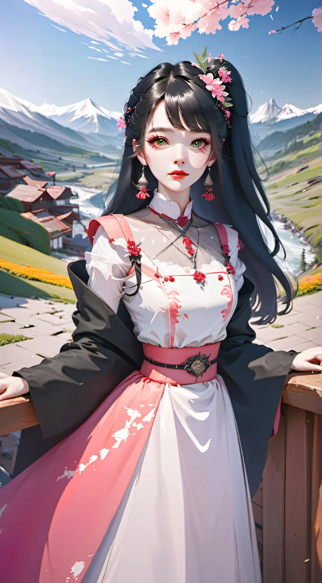 ai character: Skya background