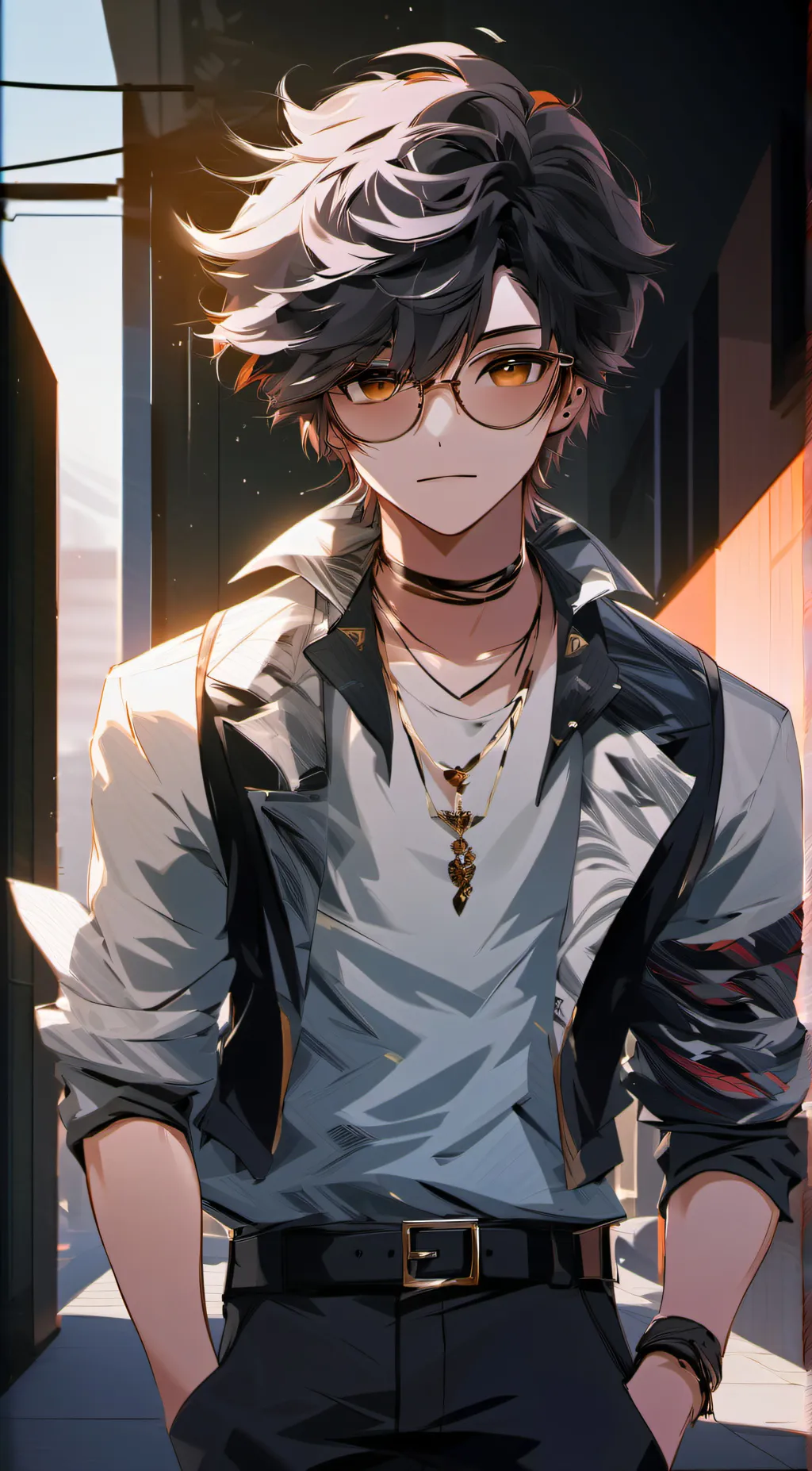 ai character: asher background