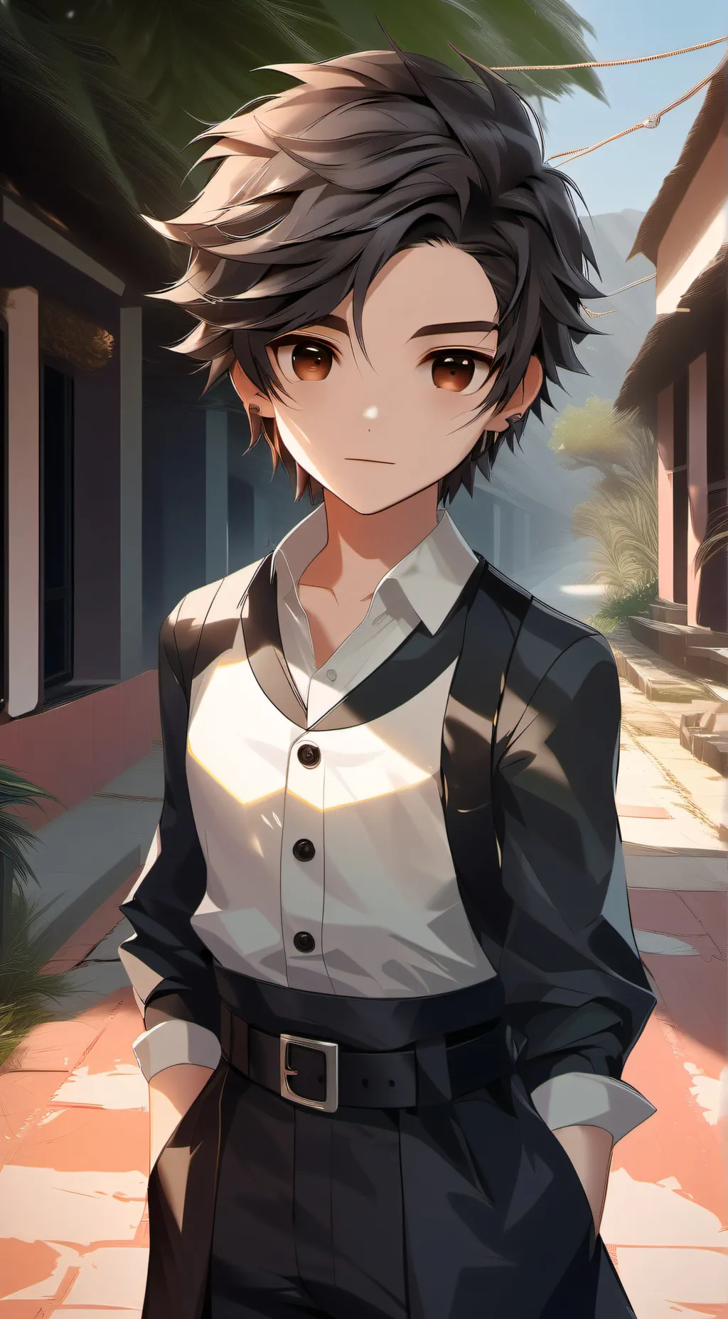 ai character: Luiz  background