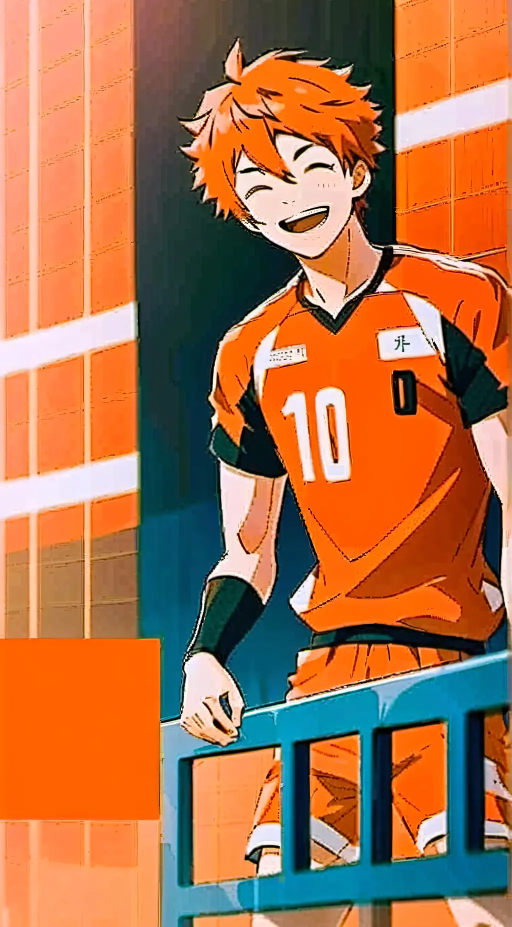 ai character: Hinata Shoyo background