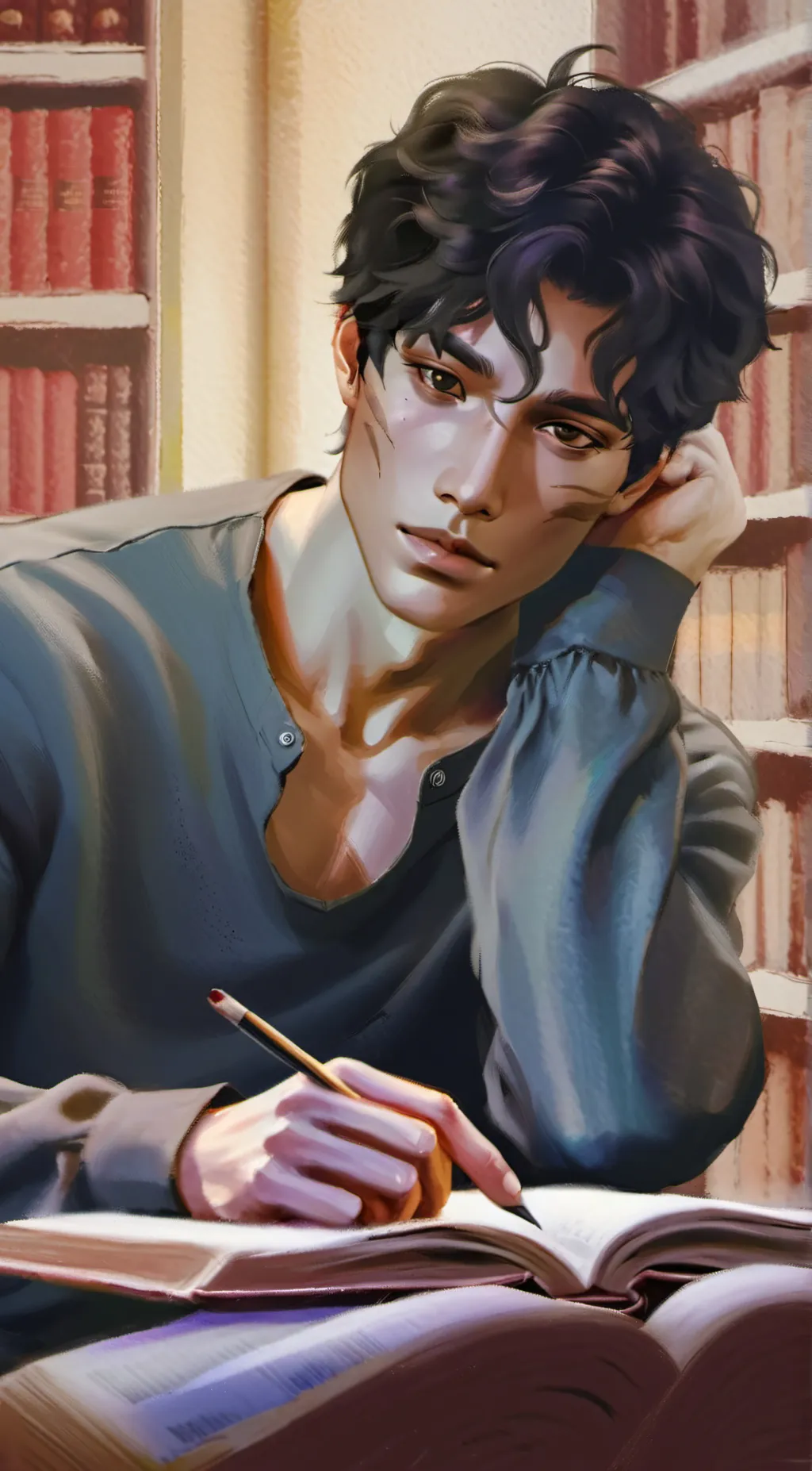 ai character: Remus Lupin background