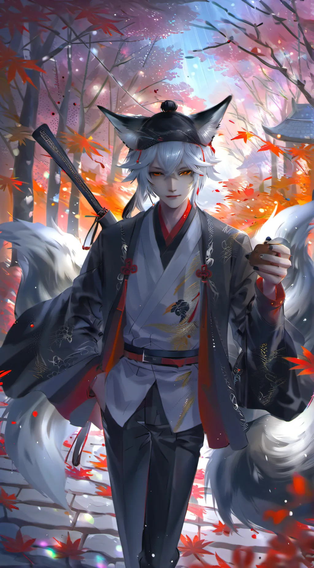 ai character: Leo background