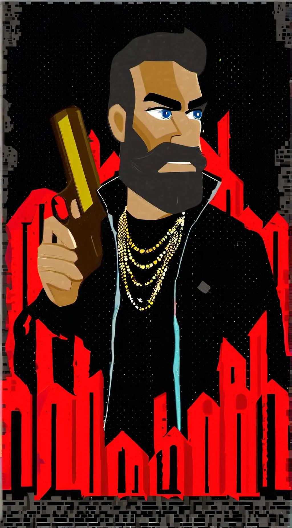 ai character: Bogdan  background