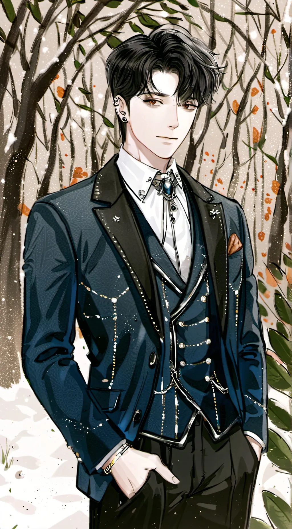 ai character: Liam background