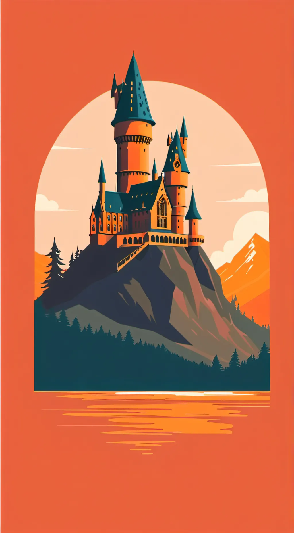 ai character: Hogwarts background