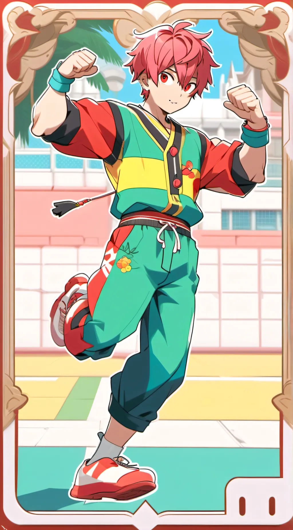 ai character: kuro background