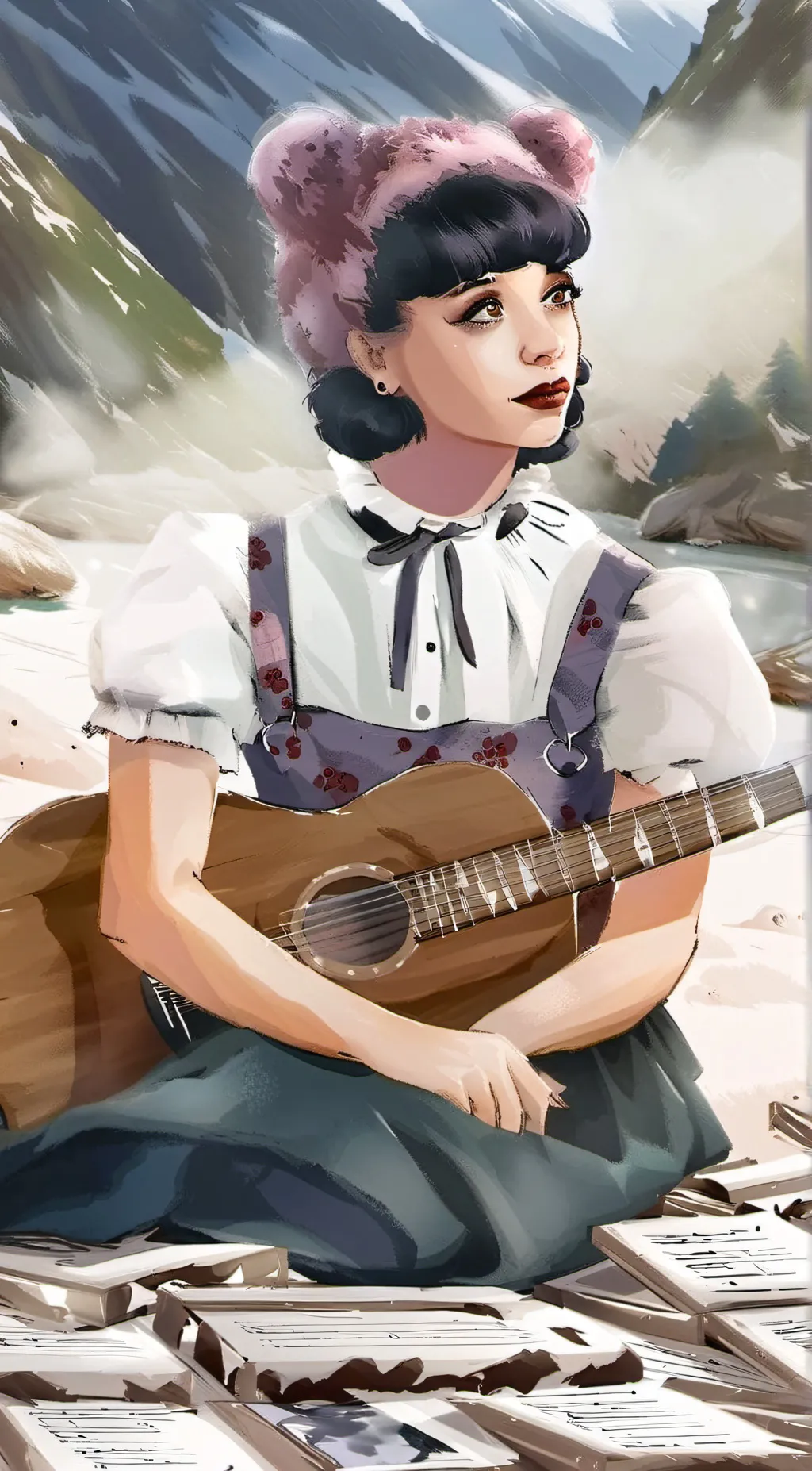 ai character: K-12 School! background