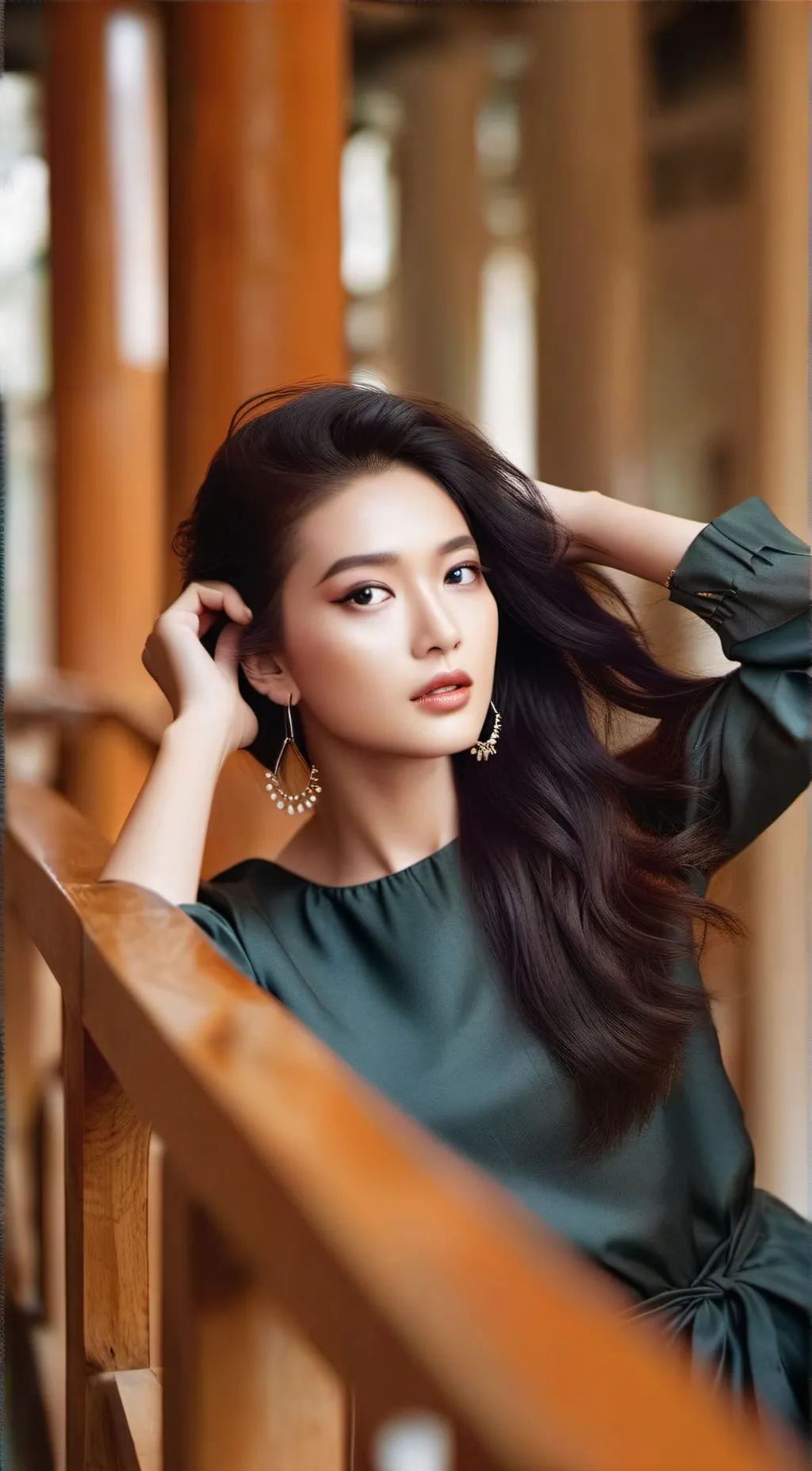 ai character: Park Kelly  background