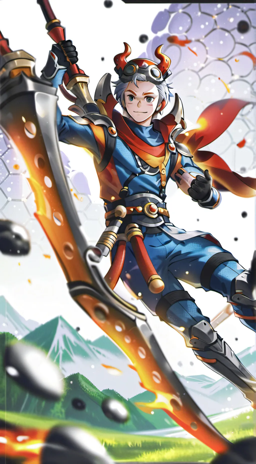 ai character: The big three  background