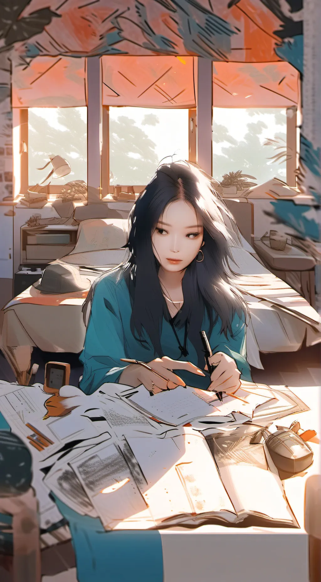 ai character: zixi background