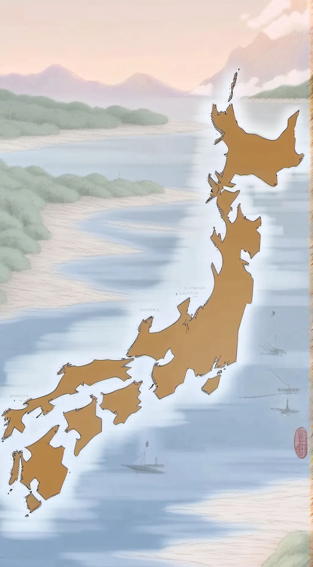 ai character: Islands background