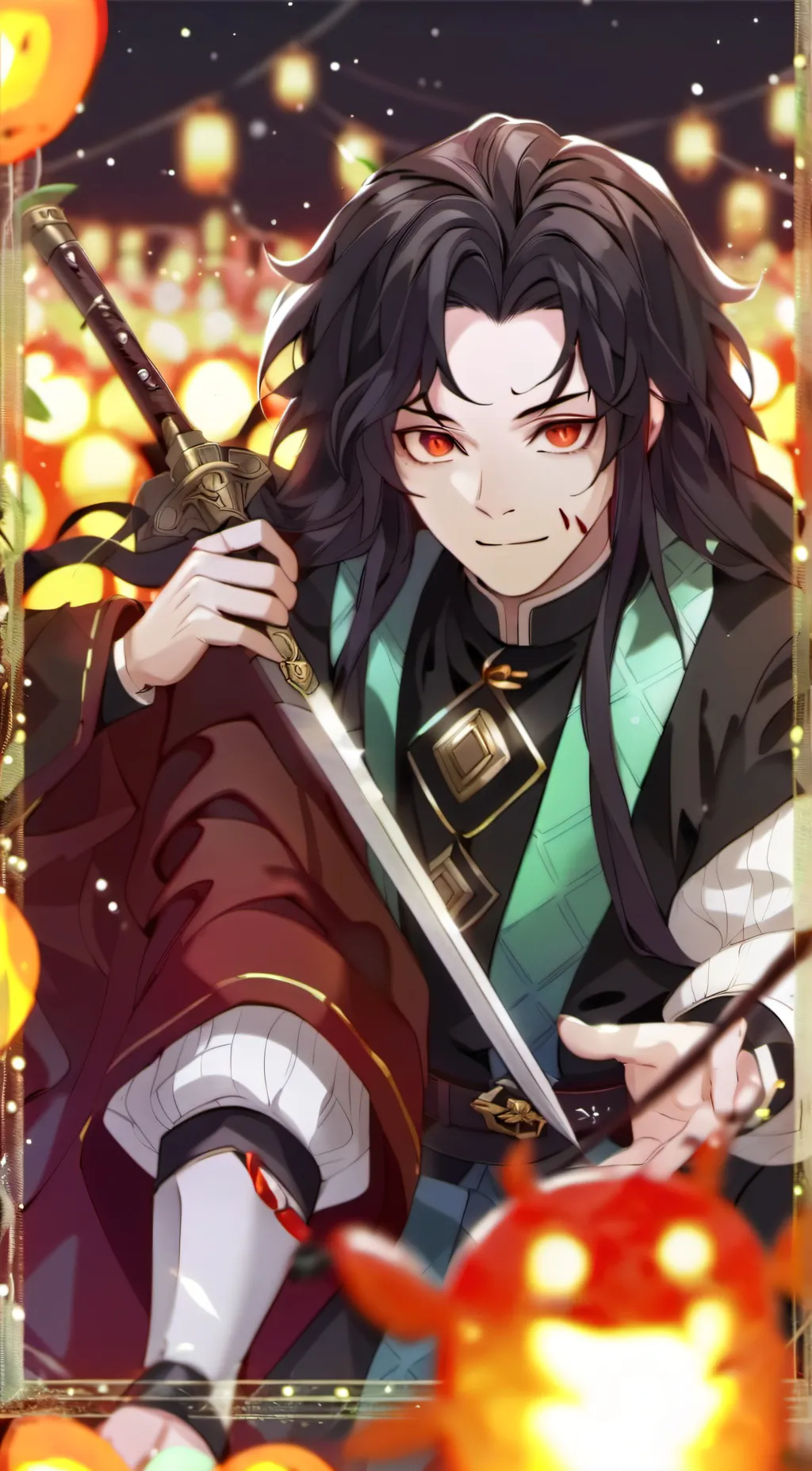 ai character: Kny part three(?) background