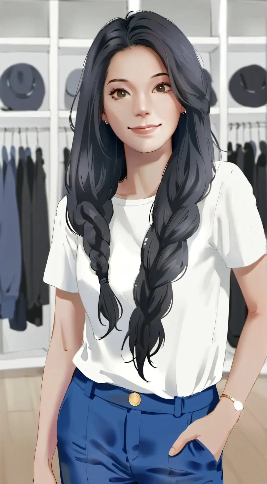 ai character: wenvelly  background
