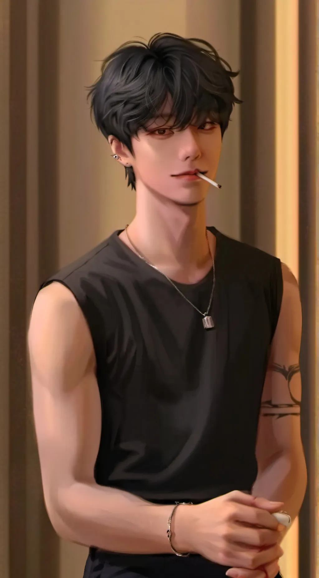 ai character: Louis background