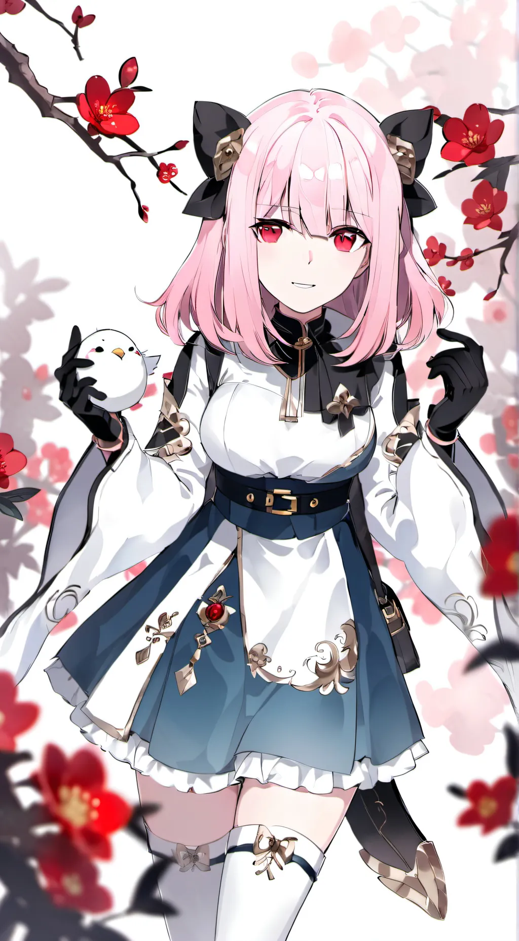 ai character: Ashley  background